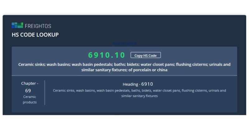 Sanitary Ware HS Code What Buyers Need To Know